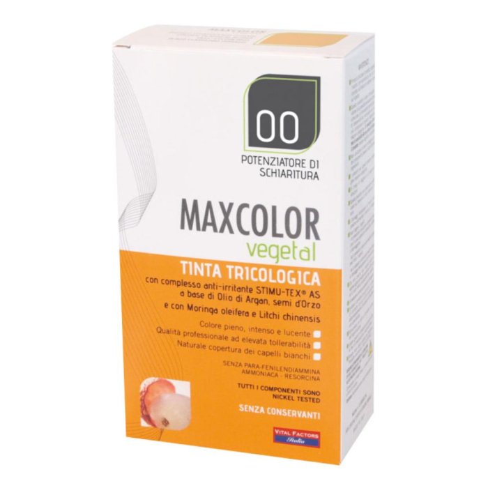 Vital Factors MaxColor Vegetal - 00 Tinta Tricologica Potenziatore Schiaritura