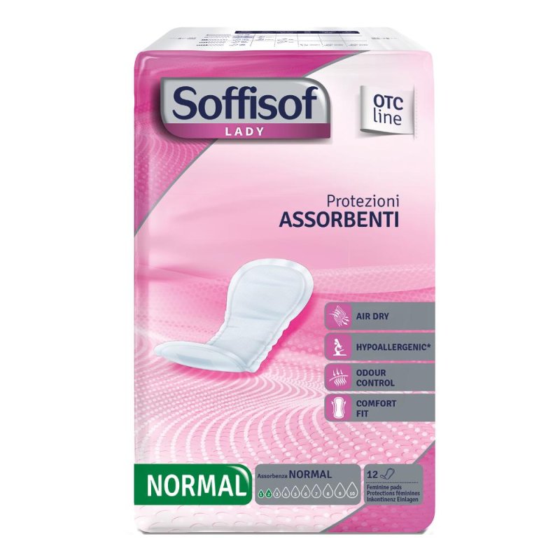 Silc Soffisof Lady Normal Incontinenza 12 Pezzi