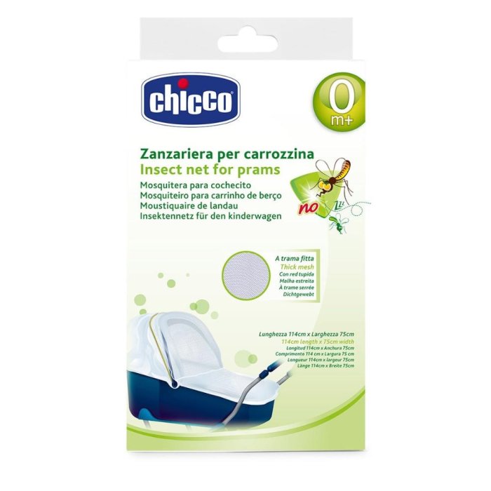 Chicco  Zanza No Protezione Delicata Insetti Zanzariera Carrozzina