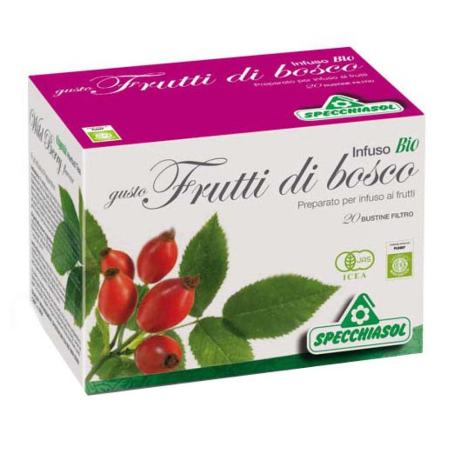 Specchiasol Infuso Bio Frutti di Bosco 20 filtri
