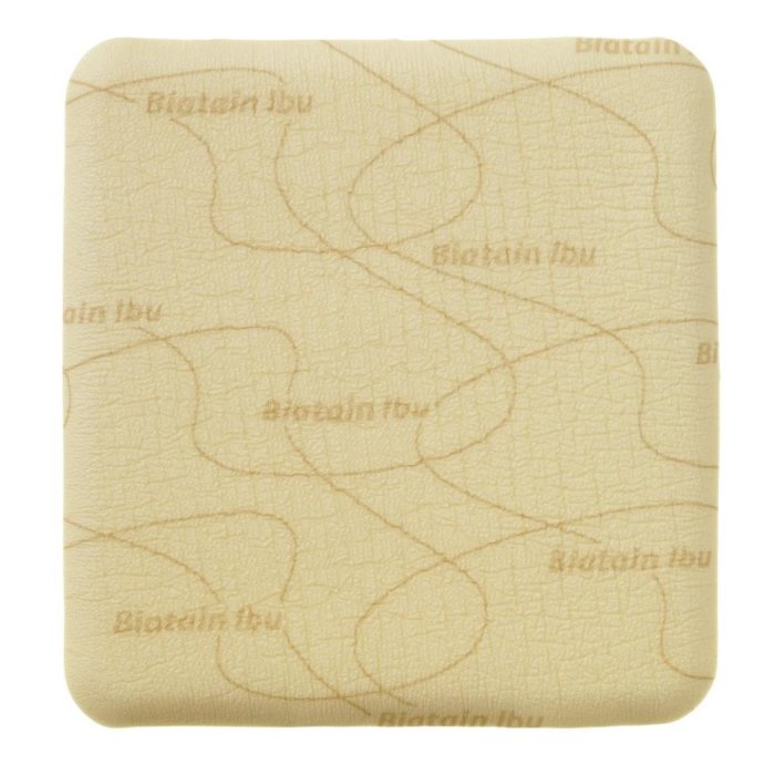 Biatain Ibu Soft-Hold Schiuma 10x10 cm 5 Pezzi – Medicazione in Schiuma di Poliuretano con Ibuprofene per Piaghe da Decubito e Ulcere