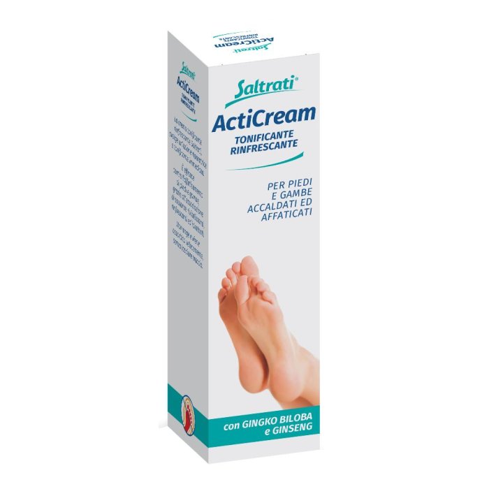 Saltrati Acticream Crema Tonificante E Rinfrescante Per Piedi E Gambe 100 ml