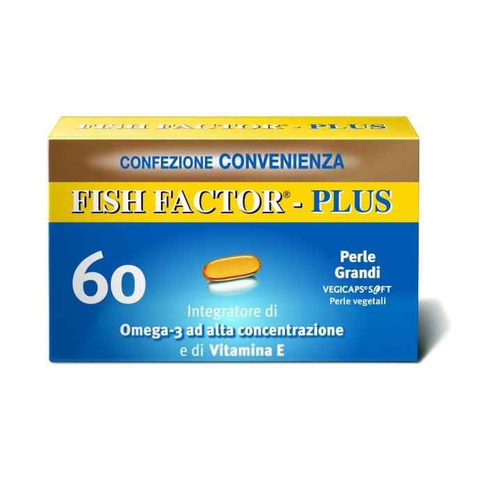 Fish Factor Plus Integratore Alimentare 60 Perle Grandi