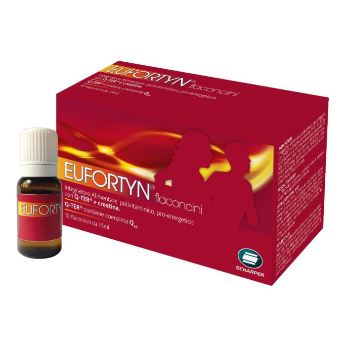 Scharper Eufortyn Integratore 10 Flaconcini 15 ml