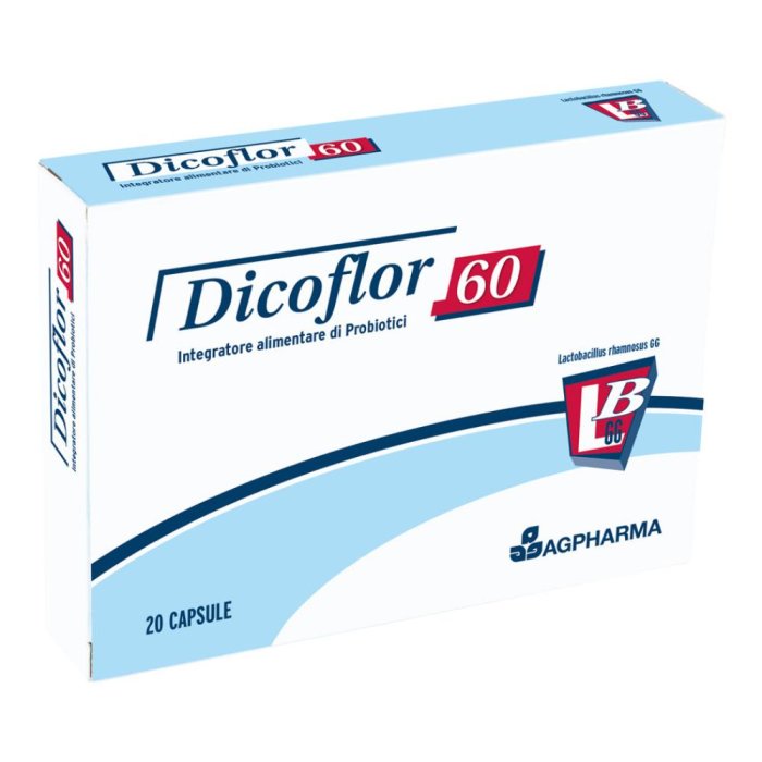 Dicofarm Dicoflor 60 Probiotico Integratore 20 Capsule