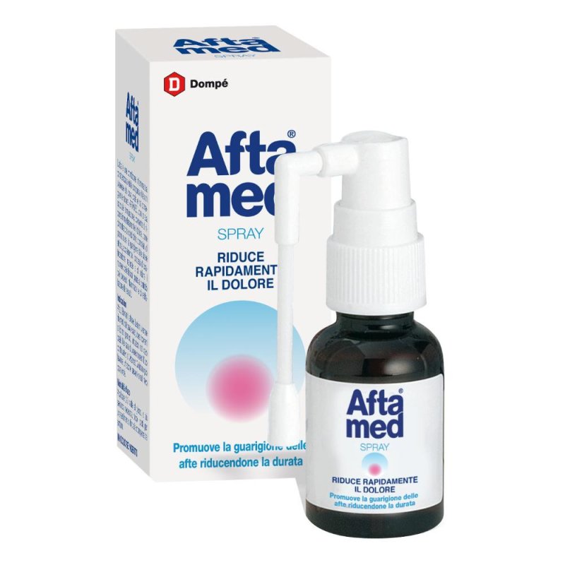 Aftamed Spray Orale Lenitivo Calmante Anti-Irritazioni 20 ml