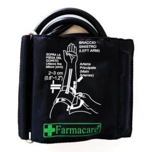 Farmacare Bracciale Sfigmomanometro per Adulti Con Camera D'aria 1 Pezzo