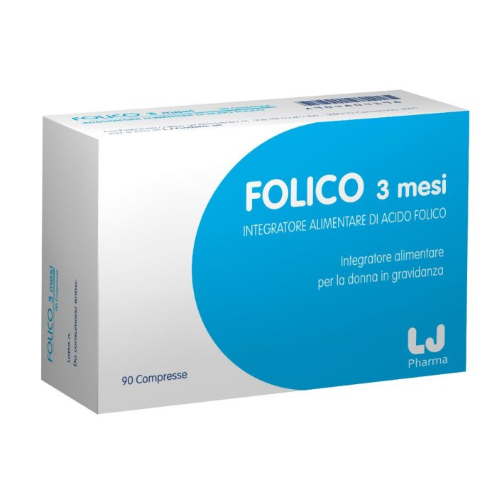 Lj Pharma Folico 3 Mesi 90 Compresse