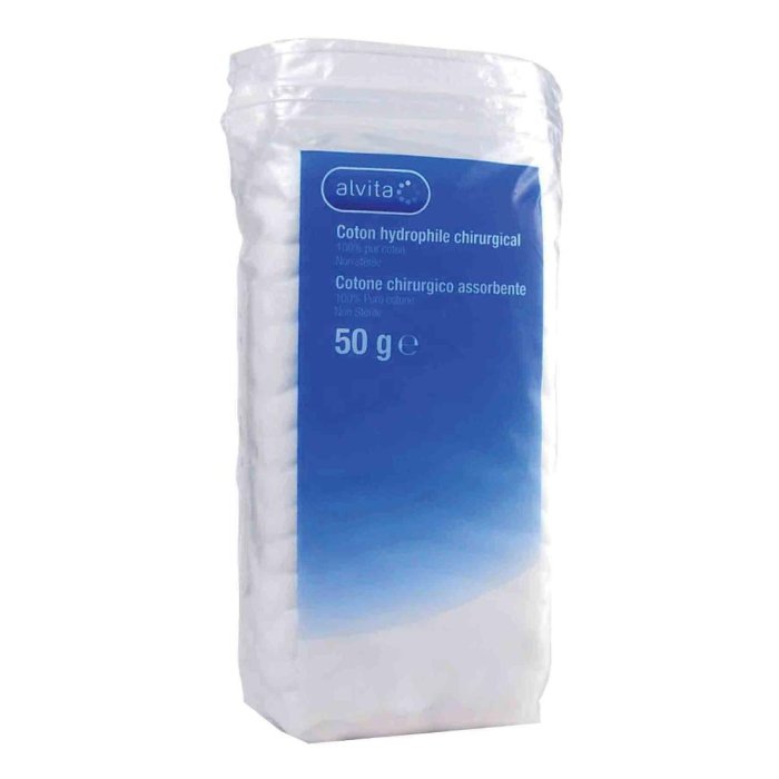 Alvita Cotone Chirurgico Assorbente 50g
