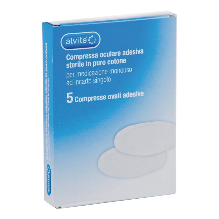 Alvita Compressa Oculare Adesiva 5 Pezzi