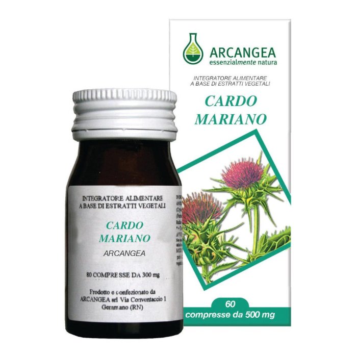 Cardo Mariano Integratore Alimentare 60 Compresse 500 mg
