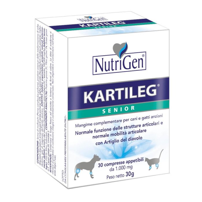 Nutrigen Italia Kartileg Senior 30 Tavolette