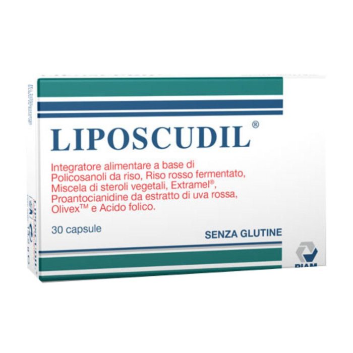  Liposcudil Integratore per Colesterolo e Trigliceridi 30 Capsule