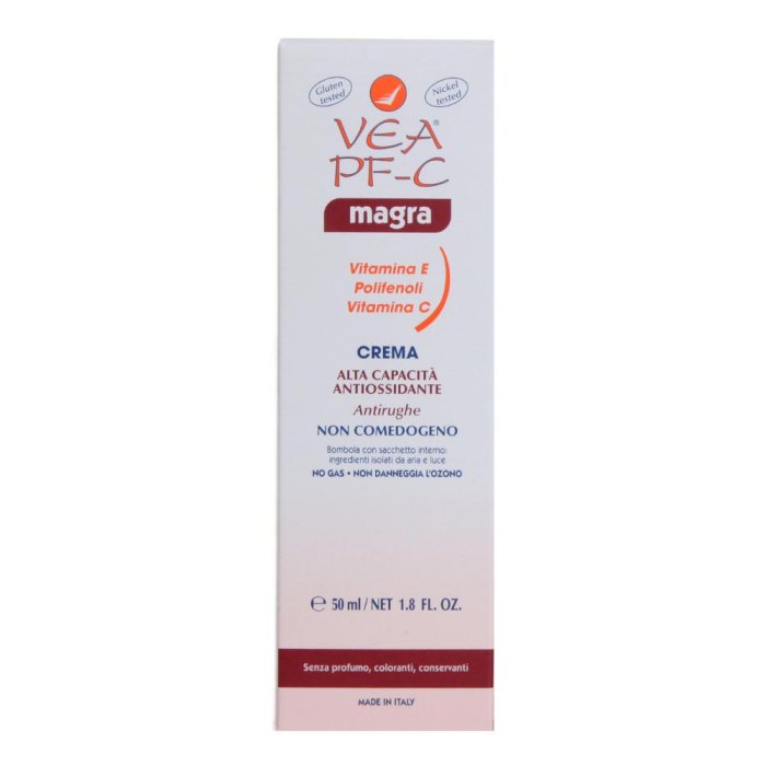 Vea PF-C Magra Crema Antiossidante con Vitamina E Polifenoli e Vitamina C 50 ml