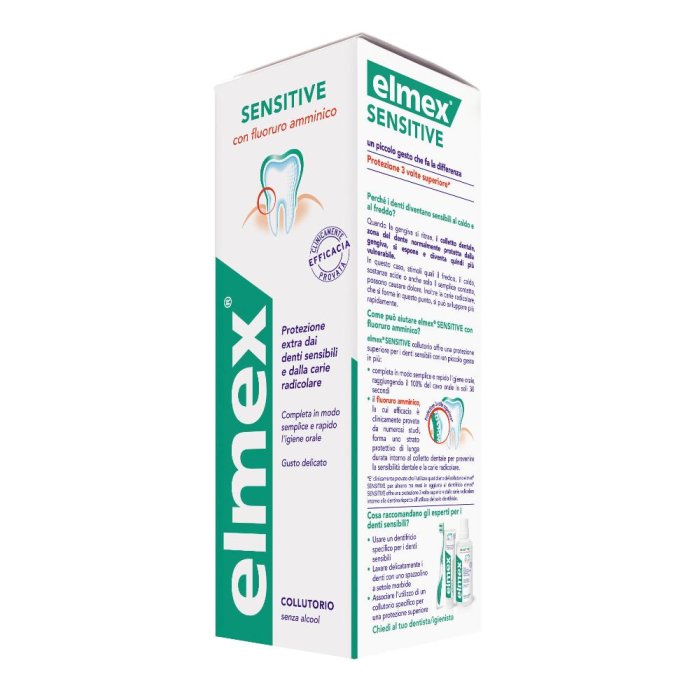 Elmex Sensitive Plus Collutorio senza alcool 250 ml
