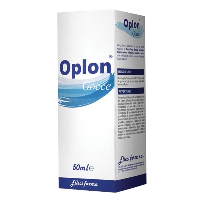 Elleci' Farma Oplon Integratore Gocce 50 Ml
