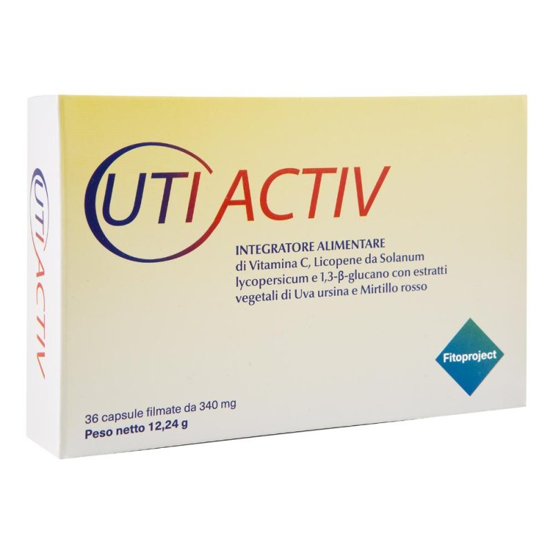 Fitoproject Utiactiv Integratore Alimentare 36 Capsule Fitoproject Utiactiv Integratore Alimentare 36 Capsule