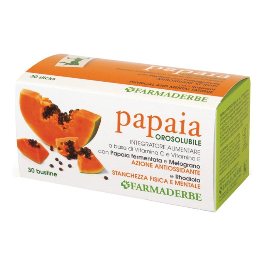 Farmaderbe Papaia 30 Bustine