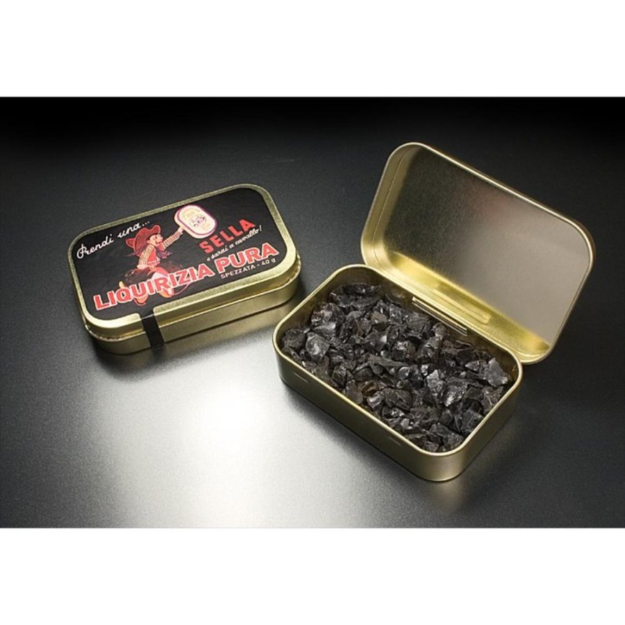 Sella Liquirizia Pura Spezzata 40g Sella Liquirizia Pura Spezzata 40g