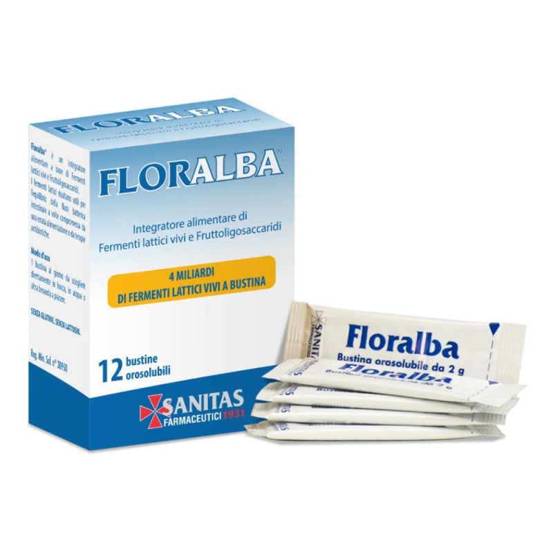 Sanitas Lab.chimico Farm. Floralba 12 Bustine
