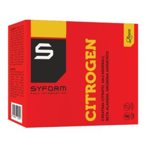 Syform Citrogen Integratore Funzionalità Muscolare Gusto Limone 20 Bustine