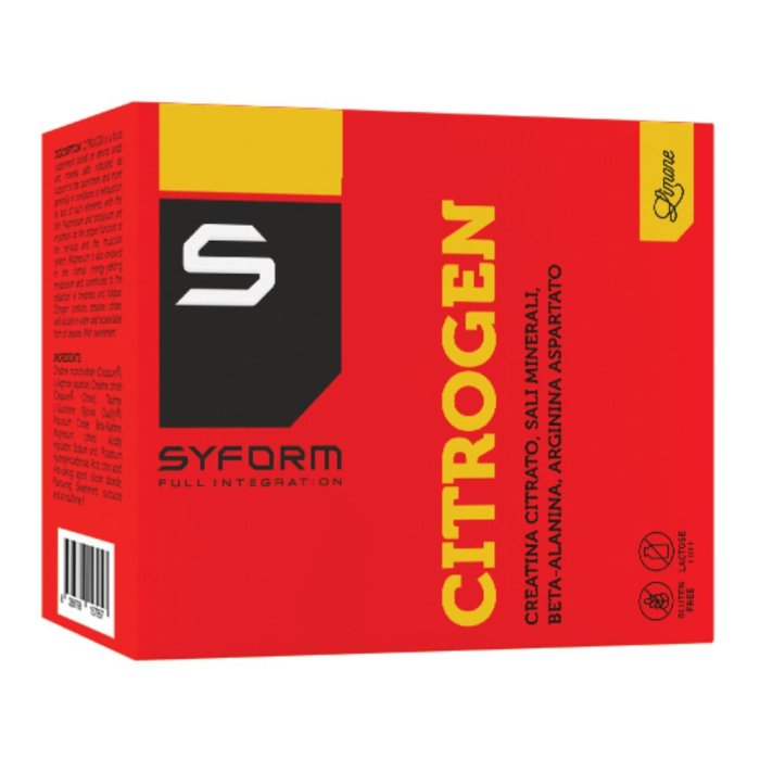 Syform Citrogen Integratore Funzionalità Muscolare Gusto Limone 20 Bustine