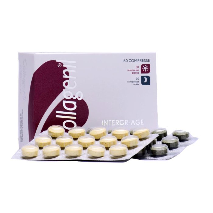 Uniderm Farmaceutici Collagenil 30 Compresse Verdi+30 Compresse Gialle (60 cpr)