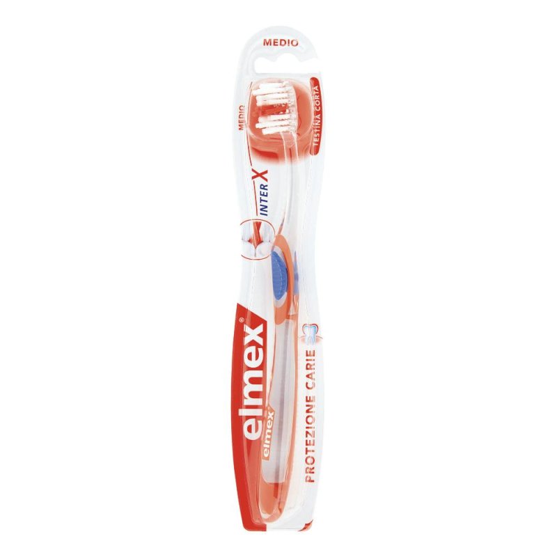 elmex  Igiene Dentale Quotidiana Carie Spazzolino Medio Testina Corta