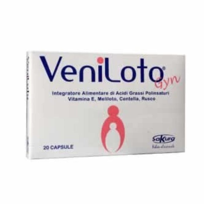 Sakura  Circolazione Venosa Veniloto Gyn Integratore Alimentare 20 Capsule