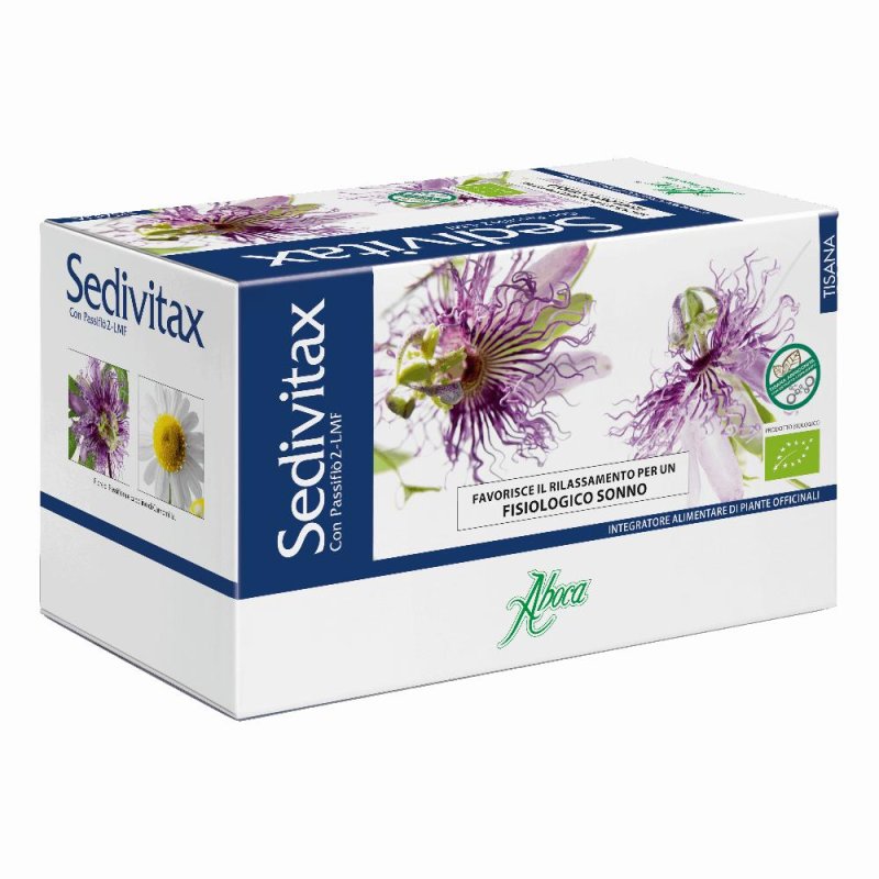Aboca Sedivitax Bio Tisana Infuso  Integratore Alimentare 20 Filtri