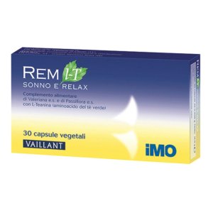 I.m.o.ist.med.omeopatica Rem Lt Sonno Relax 30 Capsule