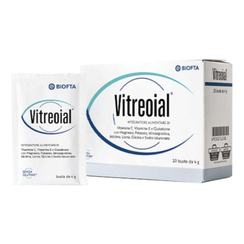 Biodue Vitreoial Integratore Alimentare 20 Bustine
