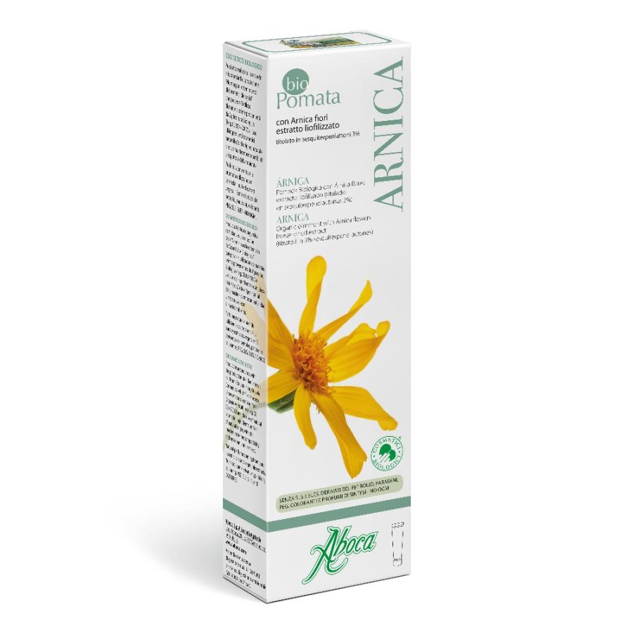 Aboca BioPomata Arnica Rinfrescante Lenitiva 50 ml Aboca BioPomata Arnica Rinfrescante Lenitiva 50 ml