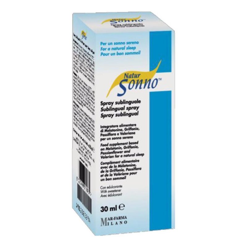 Natur Sonno Spray Orale 30 ml integratore per rilassamento e sonno