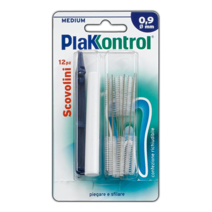 Plakkontrol  Igiene Interdentale Quotidiana 10 Scovolini no Manico 0,9 mm