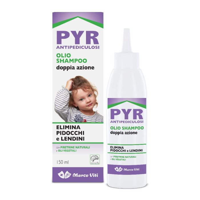 Marco Viti  Anti-Pediculosi Pyr Shampoo Olio Delicato Doppia Azione 150 ml