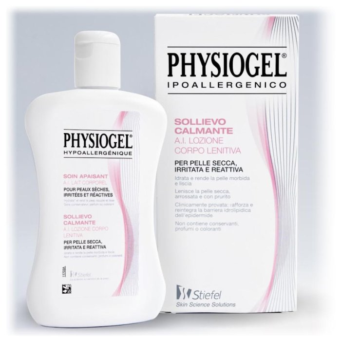 Physiogel Sollievo Calmante A.I. Lozione Lenitiva Corpo Pelle Secca 200 ml
