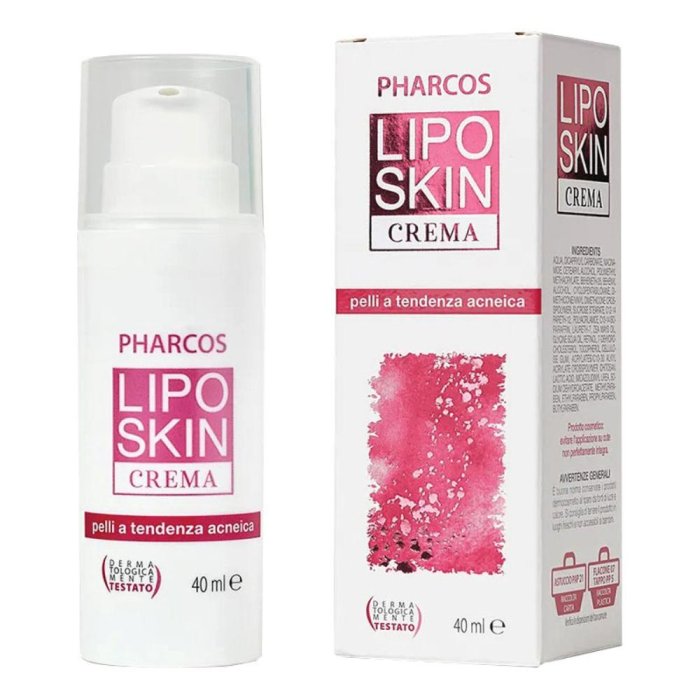 Biodue Pharcos Liposkin Crema Viso 40 ml