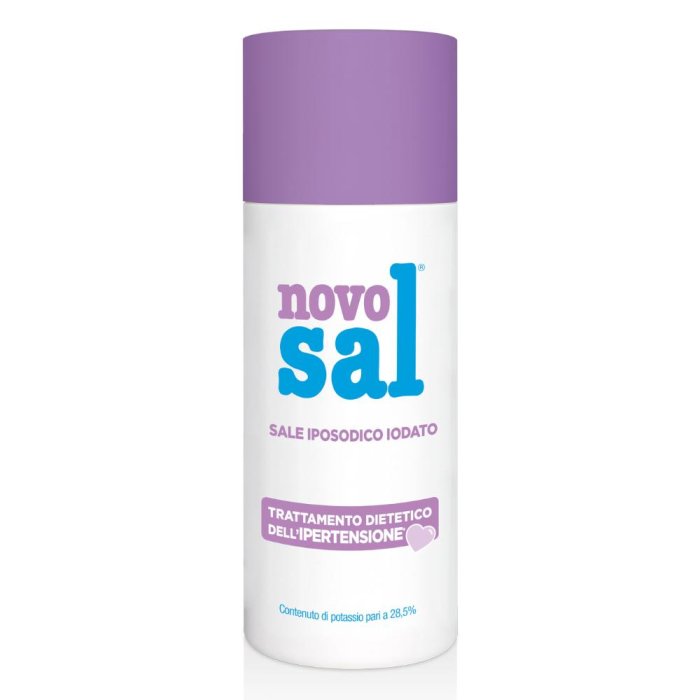 NovoSal  Alimentazione Sana Sale Iodato Iposodico Saliera 300 g
