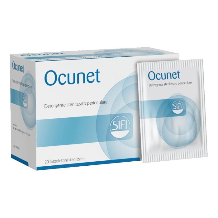 SIFI  Salute e Benessere Occhi Ocunet Detergente Oculare 20 Salviette