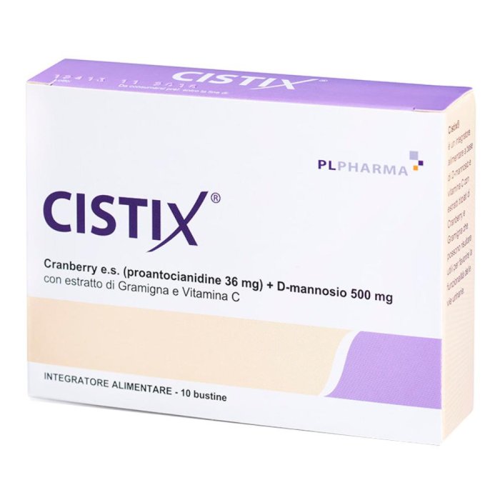 Pl Pharma Cistix Polvere 10 Bustine 3 G