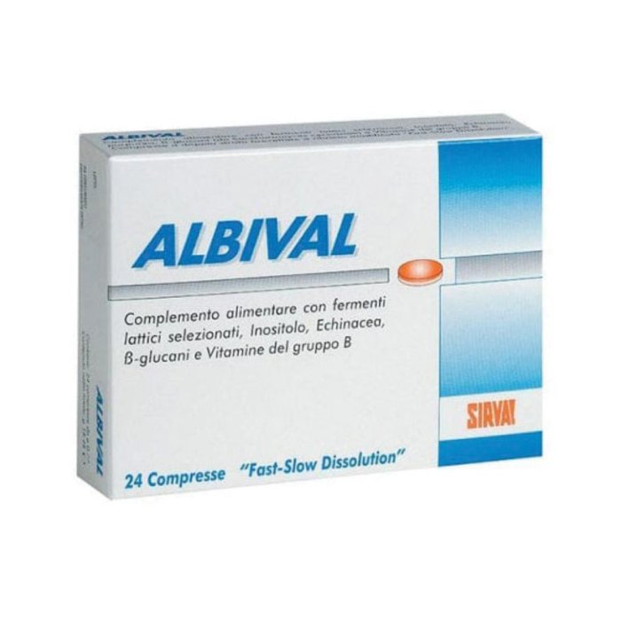 Sirval Albival Probiotico 24 Compresse