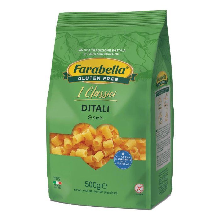 Farabella Pasta Ditali Senza Glutine 500g 