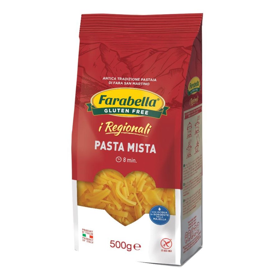 Farabella Pasta Mista senza Glutine - 500g Farabella Pasta Mista senza Glutine - 500g