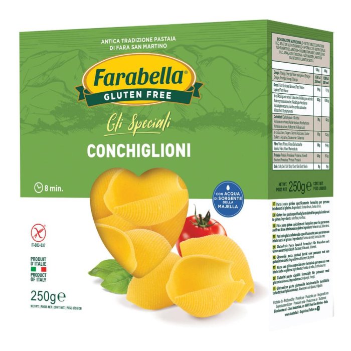 Farabella Pasta Senza Glutine Conchiglioni grammi
