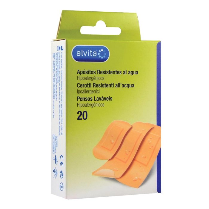 Alvita Cerotti Resistenti all'acqua 20 cerotti