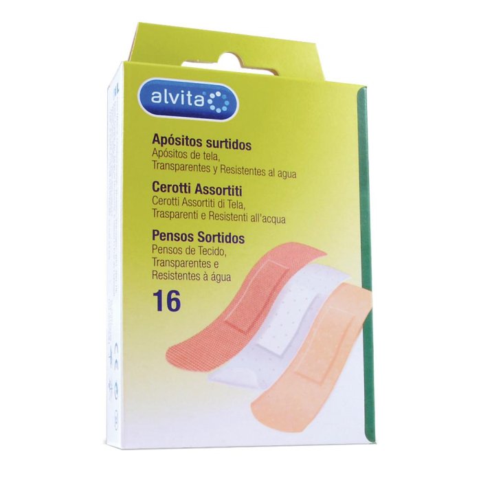 Alvita Cerotti Assortiti 16 cerotti