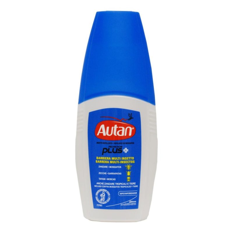 Autan Protection Plus spray anti-zanzare lunga durata - flacone da 100 ml