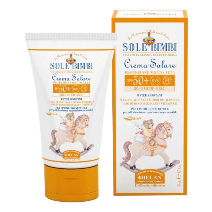 SOLE BIMBI Crema fp50+50ml