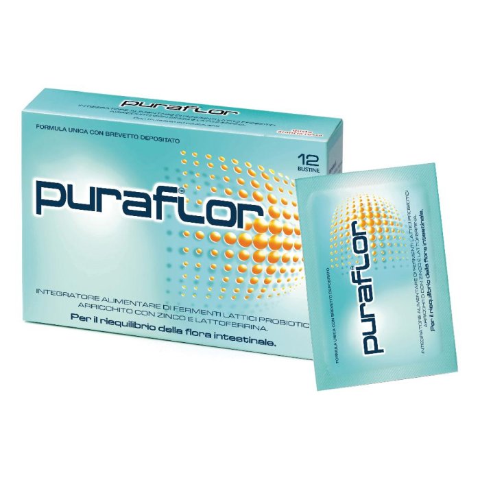 Puraflor integratore 12 buste